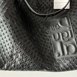 DESIGUAL leather shoulder bag - cross body - black ❤️ stunning!